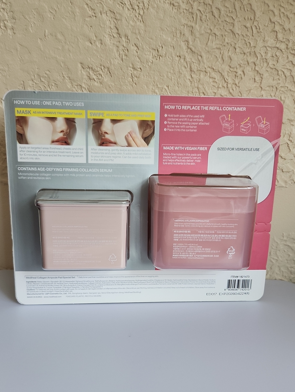 MEDIHEAL Collagen Pad 200-count set - Picture 2 of 10